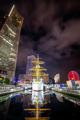 神奈川県 横浜 みなとみらいの夜景