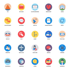  Innovative Flat Rounded Icons Pack