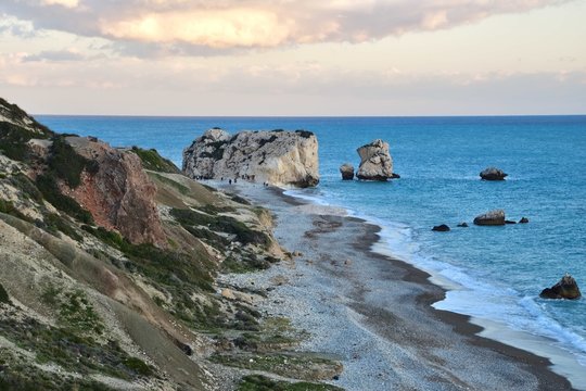 Skała Afrodyty Cypr Grecja