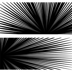 Obraz premium Speed line comik Logo Template vector symbol