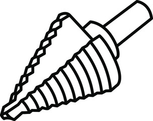 Step Drill Cone icon