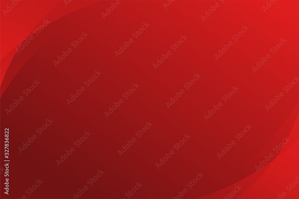 Poster Simple Clean Red Gradient Background With Empty Space For Text Design Template Vector