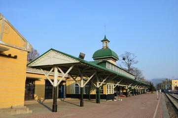 Lvshun railway station built in 1903