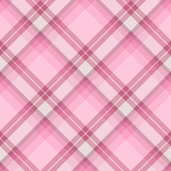 Seamless pattern in fine positive pink colors for plaid, fabric, textile, clothes, tablecloth and other things. Vector image. 2