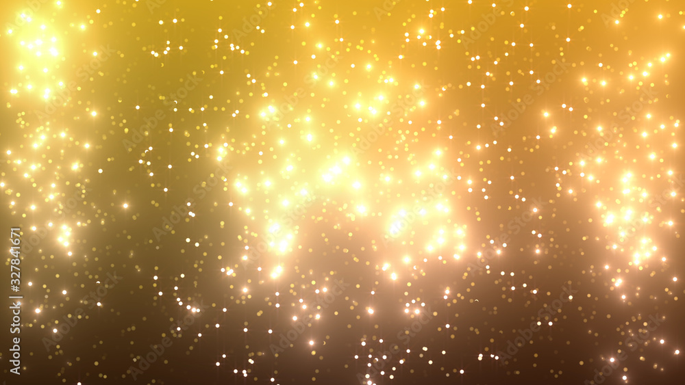 Canvas Prints illumination neon space star particle flash light 3d illustration abstract background