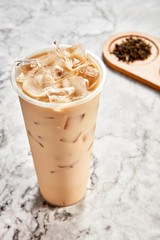 Coffee flavored milk tea