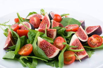 Vegan Fig and Rocket Salad