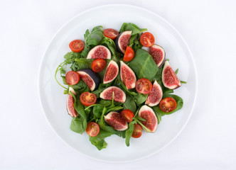 Vegan Fig and Rocket Salad