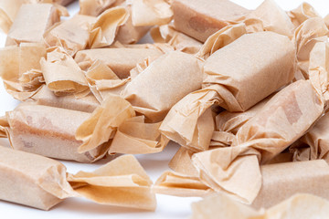 Delicious homemade salty toffee