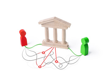 The state controls all communications and financial transactions between people and prevents...