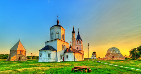 Naklejka premium Temples of hill fort at Bolgar, Russia