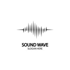 Sound waves vector illustration