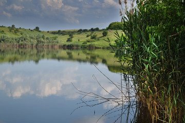Peace and quiet of the lake