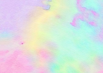 Watercolor paper background. Abstract Painted Illustration. Brush stroked painting.