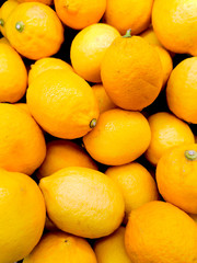 Beautiful texture fresh lemon orange lime tangerine and grapefruit background, fruit orange pattern 