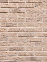 background of the wall is a brown brick surface. Abstract wall background.
