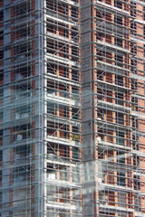 multi-storey construction. Building bussiness. Real estate market