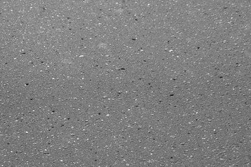 Asphalt background texture. New fresh asphalt black and white.