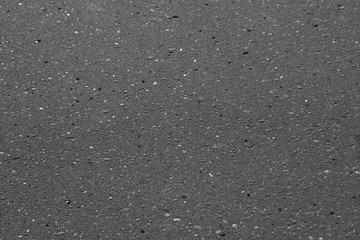 Asphalt background texture. New fresh asphalt black and white.