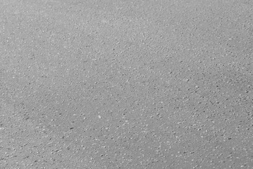 Asphalt background texture. New fresh asphalt black and white.