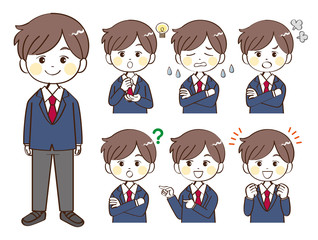 男性、学生、まとめ