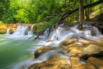 Chet Sao Noi Waterfall National Park in thailand
