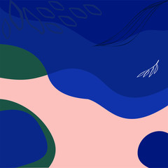 Illustration vector EPS print abstract modern art geometry for fashion or textile or background or other