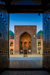 Mosque in Buchara Uzbekistan - obrazy, fototapety, plakaty