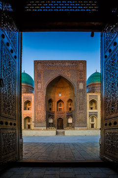 Mosque in Buchara Uzbekistan