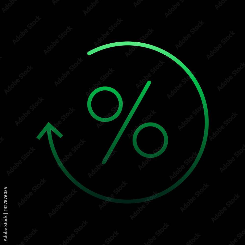 Aufkleber discounts nolan icon. simple thin line, outline vector of e-commerce icons for ui and ux, website or