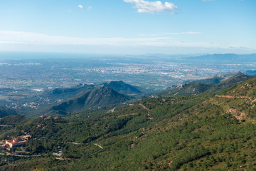 The desert of the palms in Benicassim, Costa Azahar