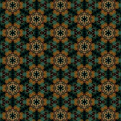 seamless colorful kaleidoscopic pattern. Pattern for website, corporate style, party invitation, wallpaper