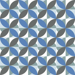 Abstract vector seamless pattern. Natural-inspired design.