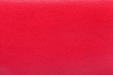 Animal red leather genuine leather texture close up with copy space.