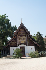 Wat Phra That Lampang Luang, a Lanna-style Buddhist temple in Lampang Province, Thailand