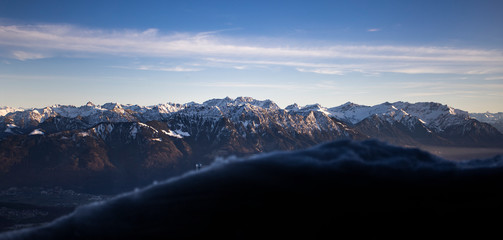 Schweizer Alpenpanorama