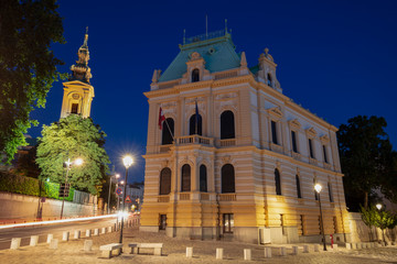 Fototapeta na wymiar St. Michael Cathedral in Belgrade