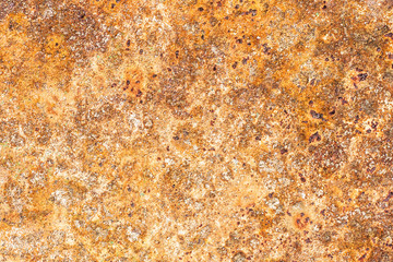 Metal rust texture. Grunge peeling paint background. Dirty industrial steel sheet pattern. Weathered iron surface.