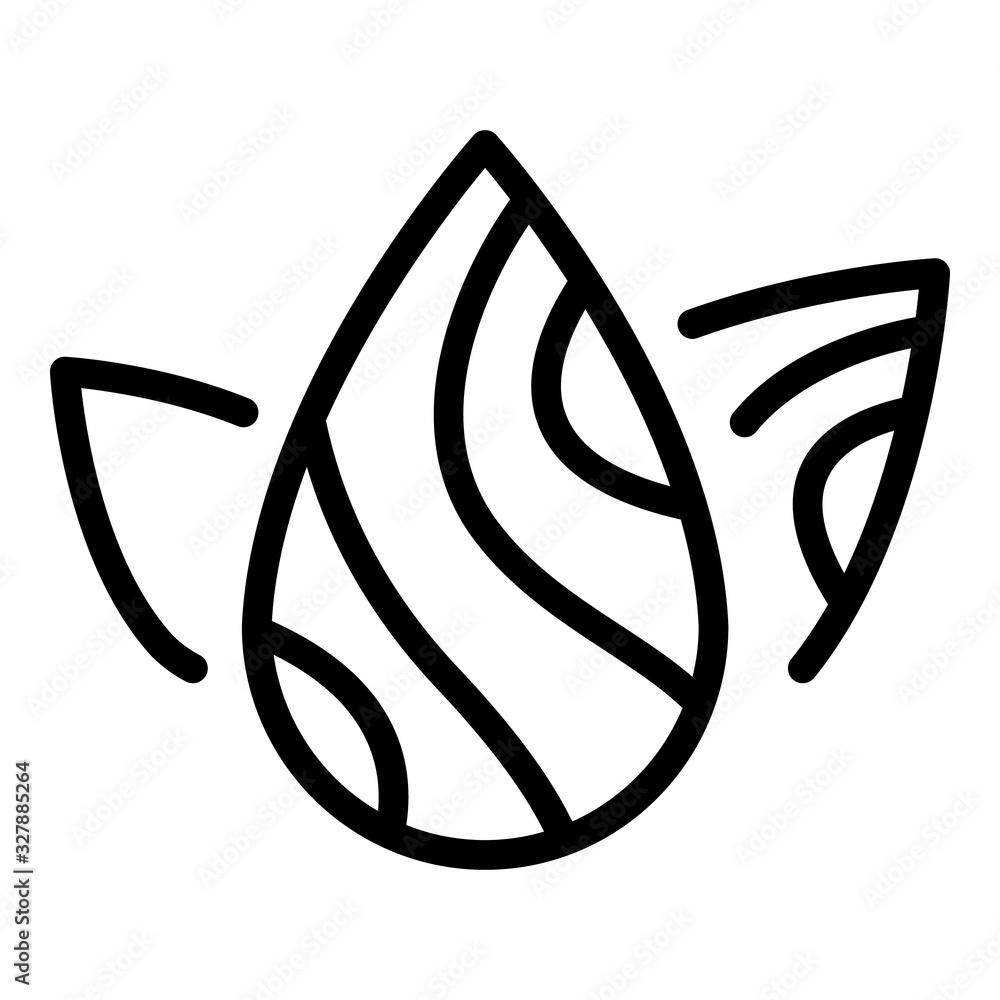 Poster peanut icon. outline peanut vector icon for web design isolated on white background