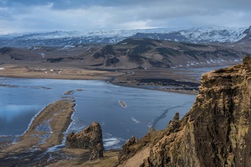 Volacan Glacier Islande