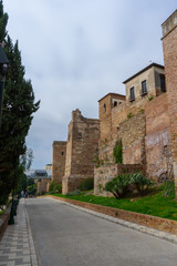 Fototapeta na wymiar alcazabar malaga