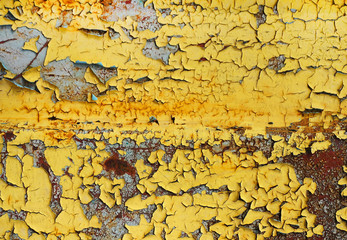Old paint texture with crack