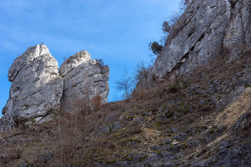 Głęboka Cave (Maszycka Cave) - a cave in the Będkowska Valley in the Olkusz Upland