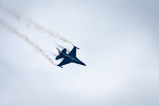 Airplane in The air at an Airshow
