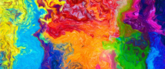 Design pattern artwork for decorate printable flyers, big banners, advertise production, web work, cards, invitations and creating beautiful wall art poster or canvas. Digital oil painting background.