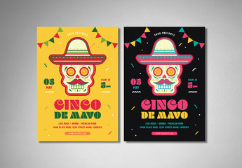 Cinco De Mayo Event Flyer Layout