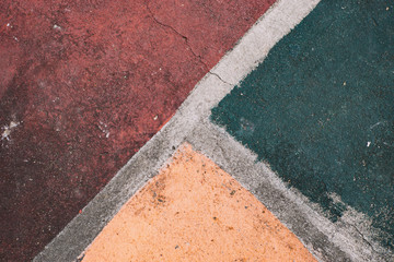 street colorful background with red ,yellow and blue color