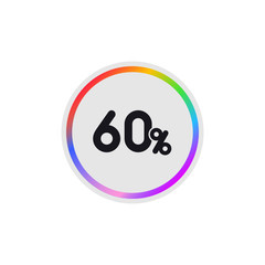 60% -  Modern App Button