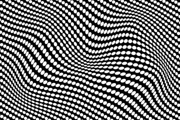 Plakat Abstract vector background, with waves, repetitive lines