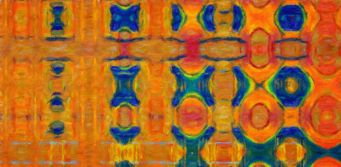 Abstract geometric artwork, background pattern for design flyer, banner, card, big size advertising prints and web decorating. Fabric or textile decor pattern. Digital art texture for creative product